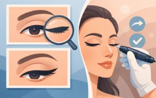 How to Correct Uneven Eyeliner Tattoo