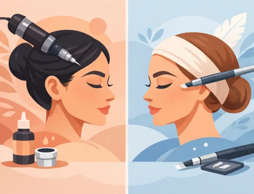 Cosmetic Tattooing vs Microblading