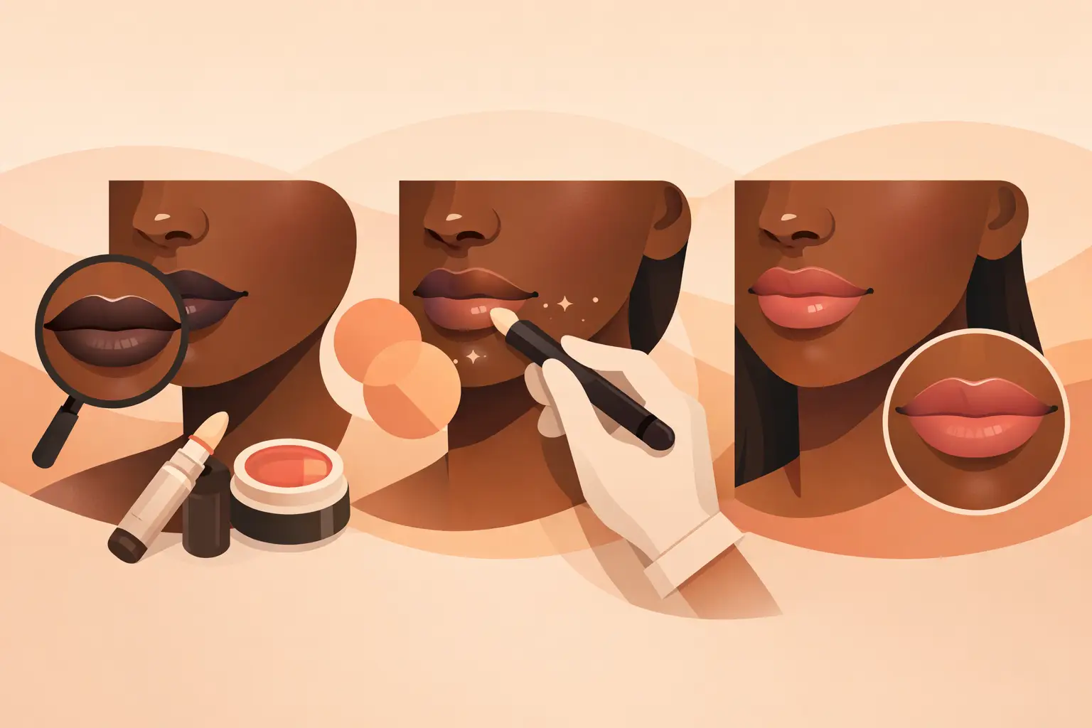 Dark Skin Lip Neutralization Explained