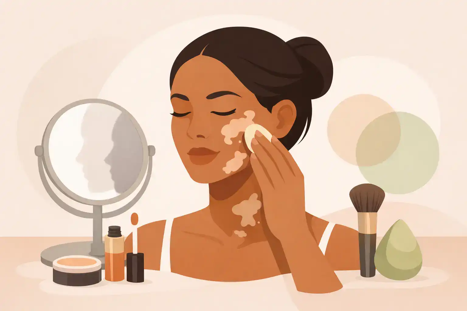 How to Cover Vitiligo Patches Without Heavy Makeup