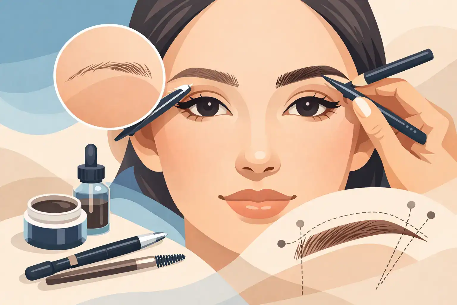 How to Restore Sparse Eyebrows With Precision