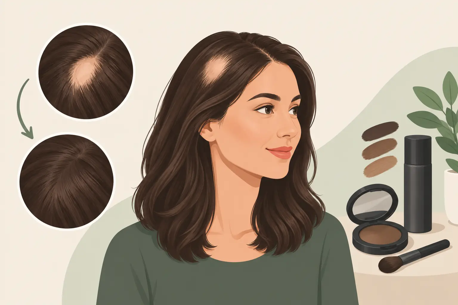 How to Camouflage Alopecia Patches Naturally