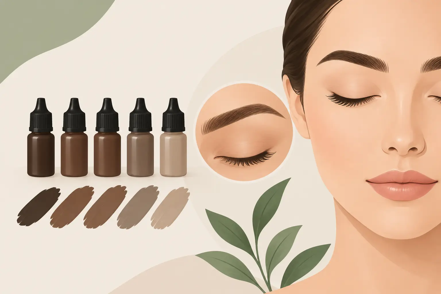 Brow Pigment Selection for Natural Results