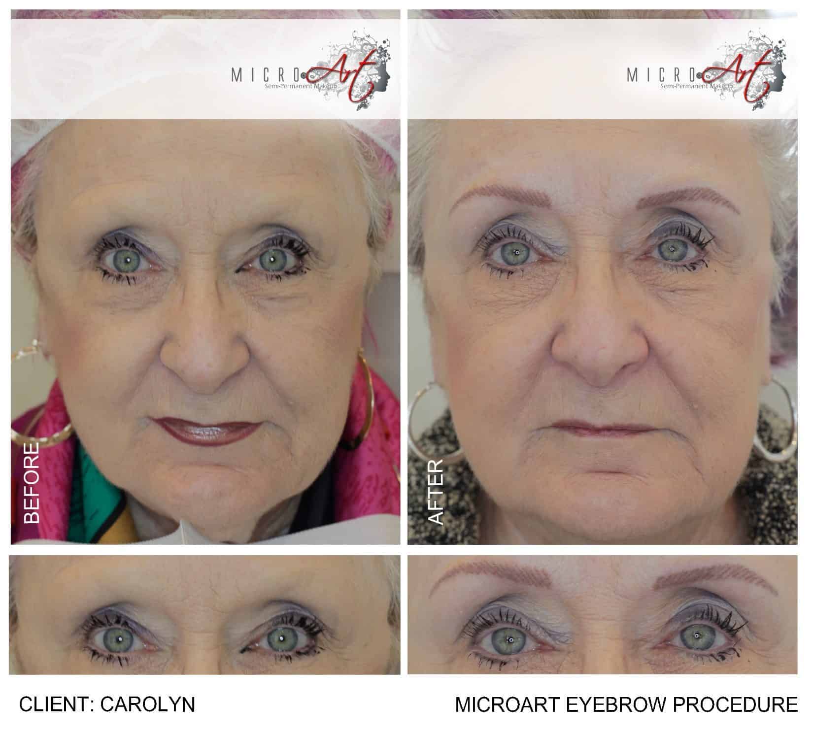 MicroArt Semi Permanent eyebrow makeup