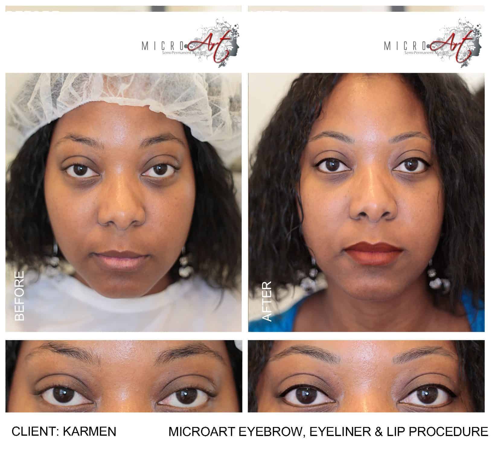 MicroArt Semi Permanent eyebrow makeup