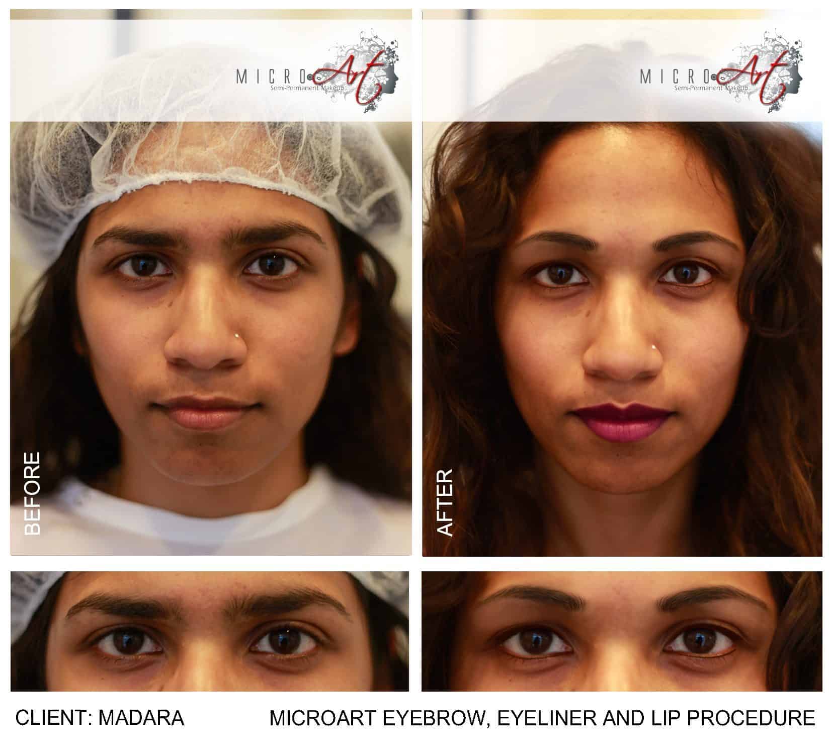 MicroArt Semi Permanent eyebrow makeup