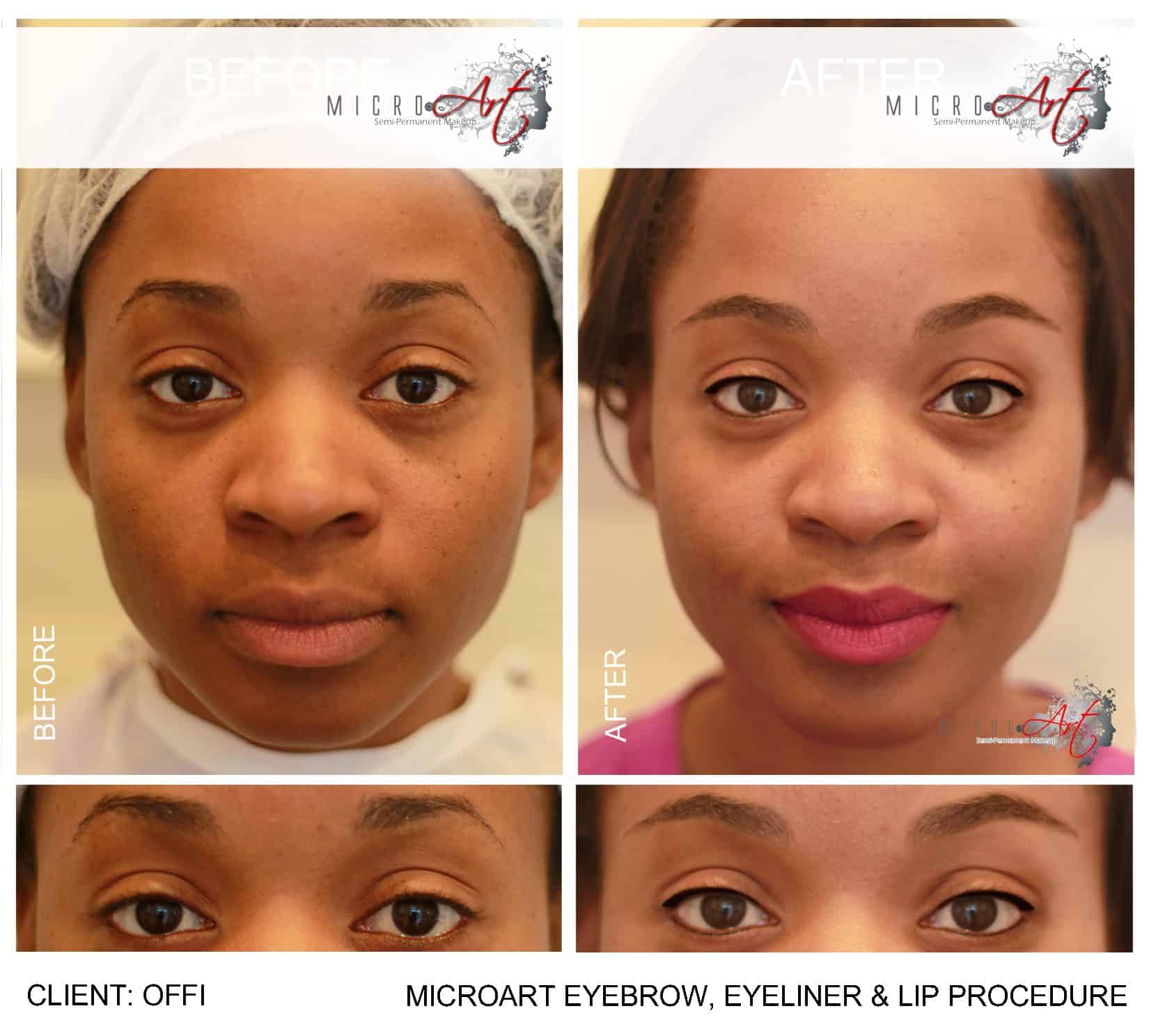 MicroArt Semi Permanent eyebrow makeup