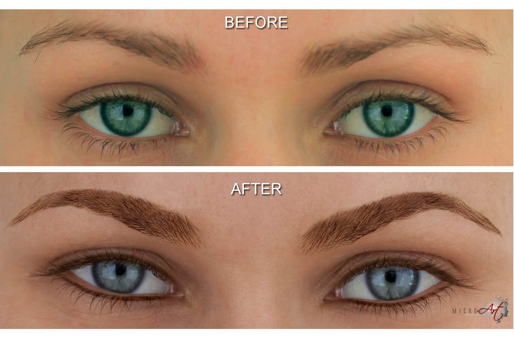 Tattoo eyeliner alternative by MicroArt Semi Permanent Makeup