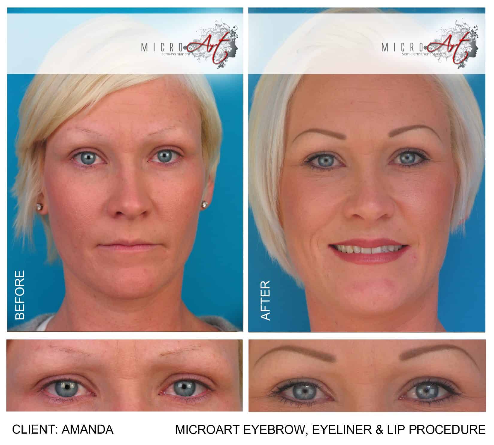 MicroArt Semi Permanent eyebrow makeup