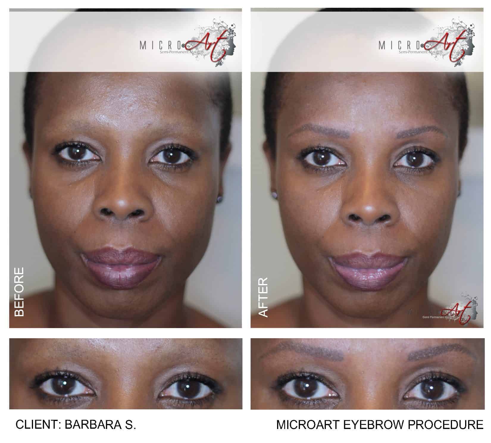 MicroArt Semi Permanent eyebrow makeup
