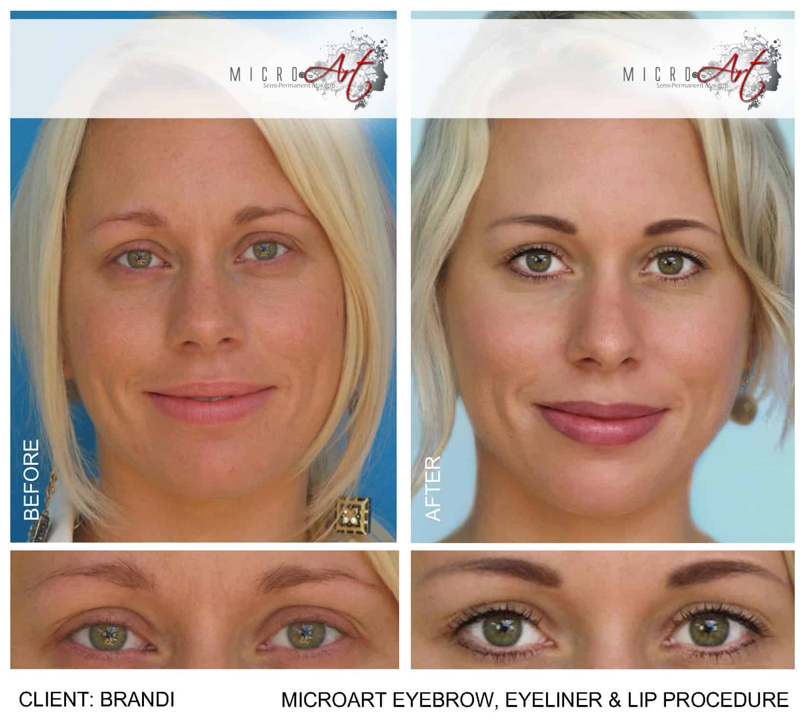 MicroArt Semi Permanent eyebrow makeup