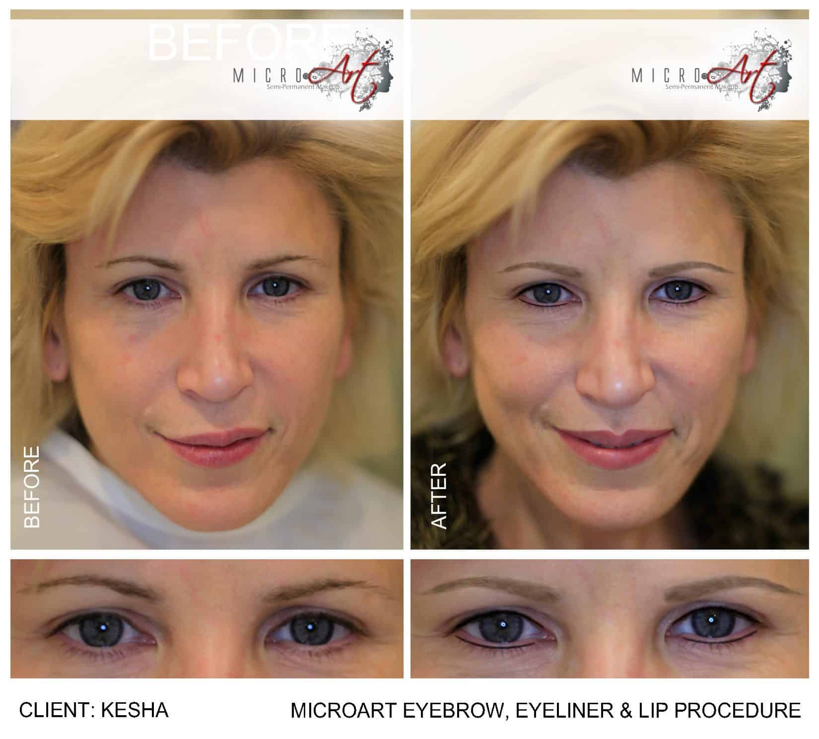 MicroArt Semi Permanent eyebrow makeup