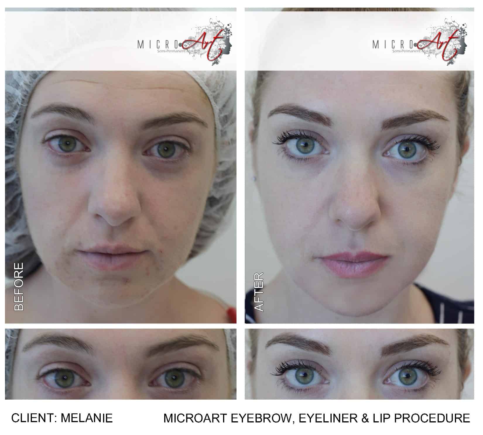 MicroArt Semi Permanent eyebrow makeup