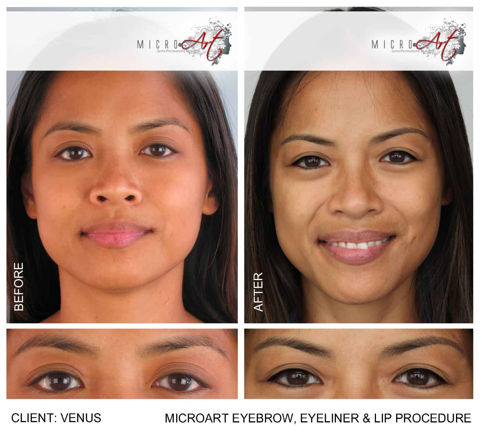 MicroArt Semi Permanent eyebrow makeup
