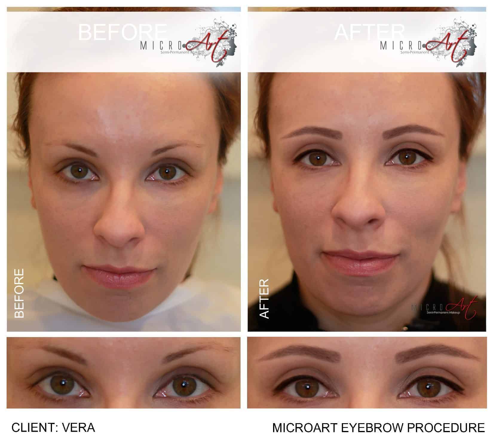 MicroArt Semi Permanent eyebrow makeup