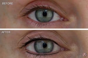 3D Eyeliner by MicroArt Semi Permanent Makeup – an Alternative to Eyeliner Tattooing and Permanent Cosmetics – Elena Before & After Photos of MicroArt Semi Permanent Makeup for Eyeliner - an Alternative to Tattooing and Permanent Cosmetics