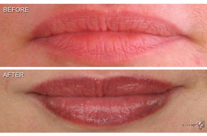 MicroArt Semi Permanent Makeup on lips